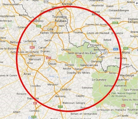 zone forfait déplacement